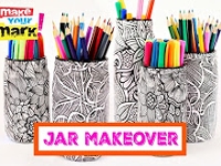youtube Mark Montano Colouring Book Jars